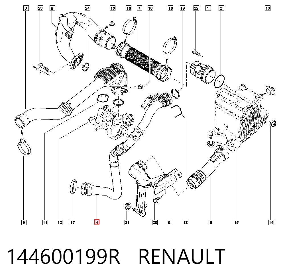 144600199R Renault (RVI)