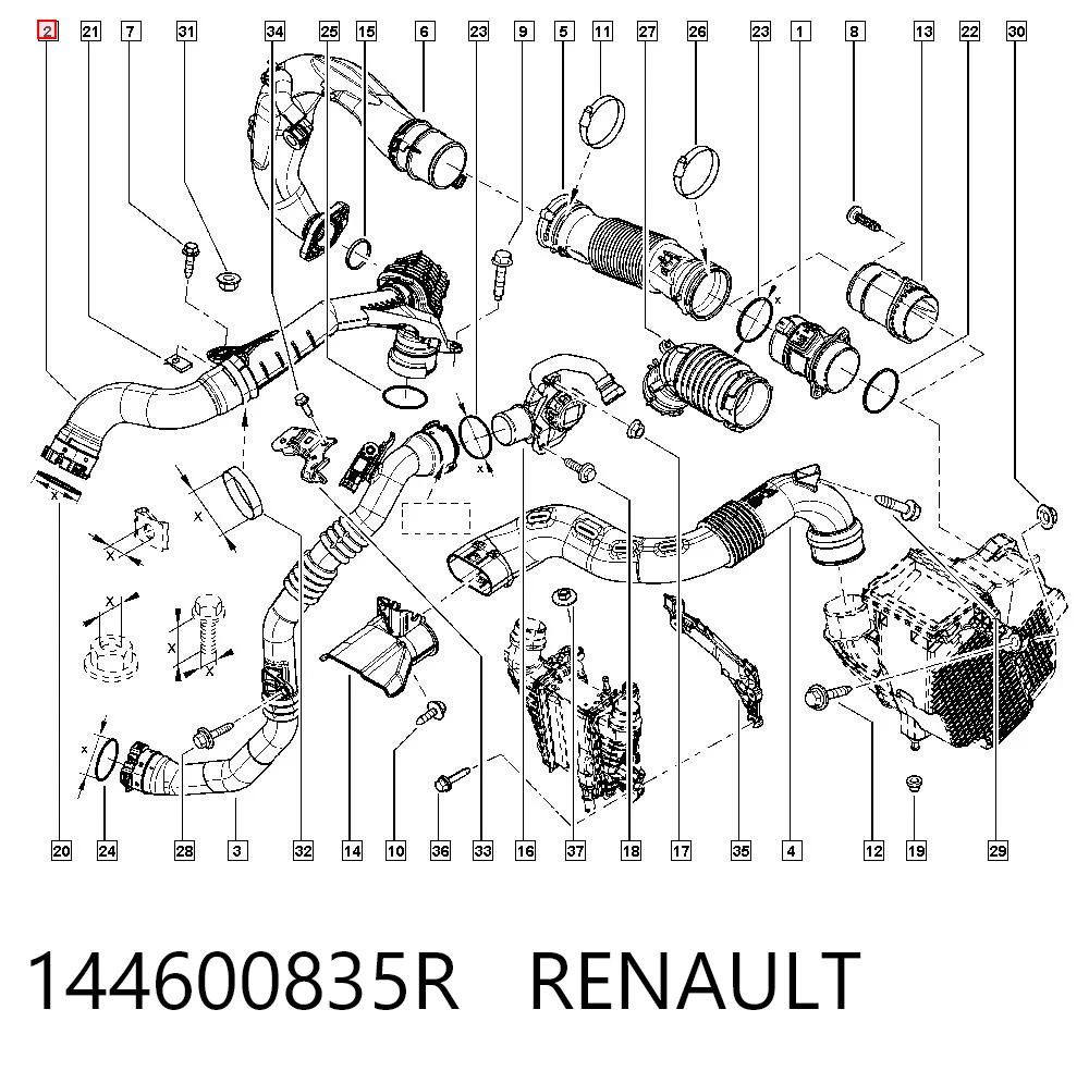 144600835R Renault (RVI)