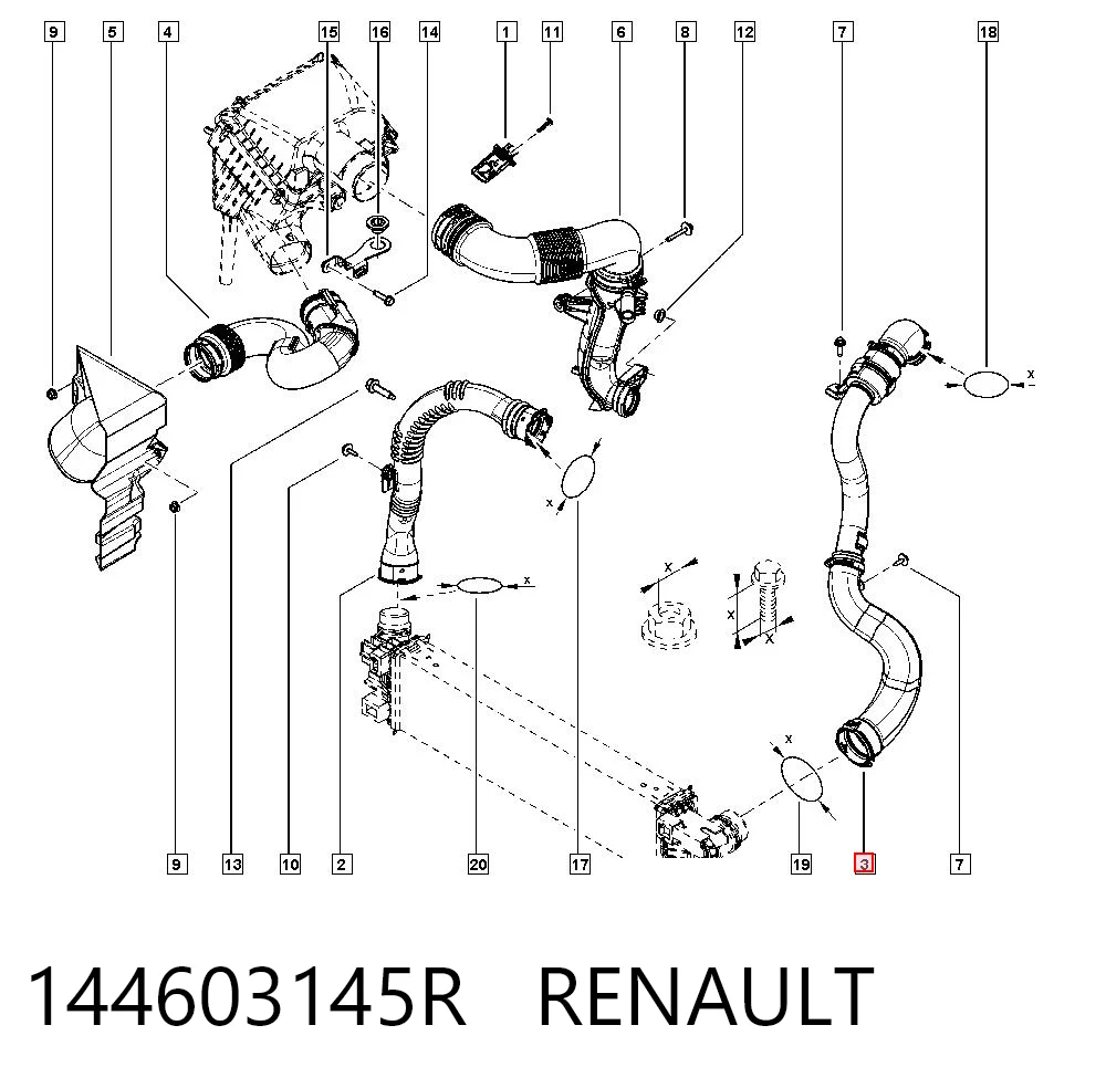 144603145R Renault (RVI)