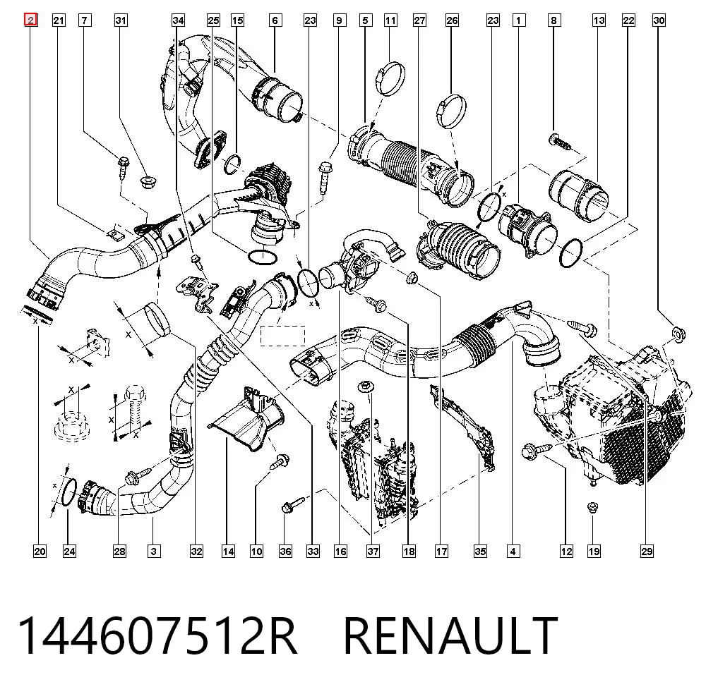 144607512R Renault (RVI)