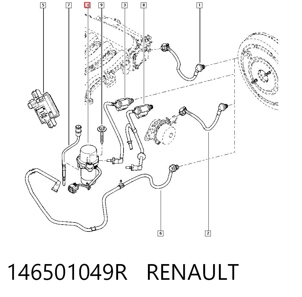 146501049R Renault (RVI)