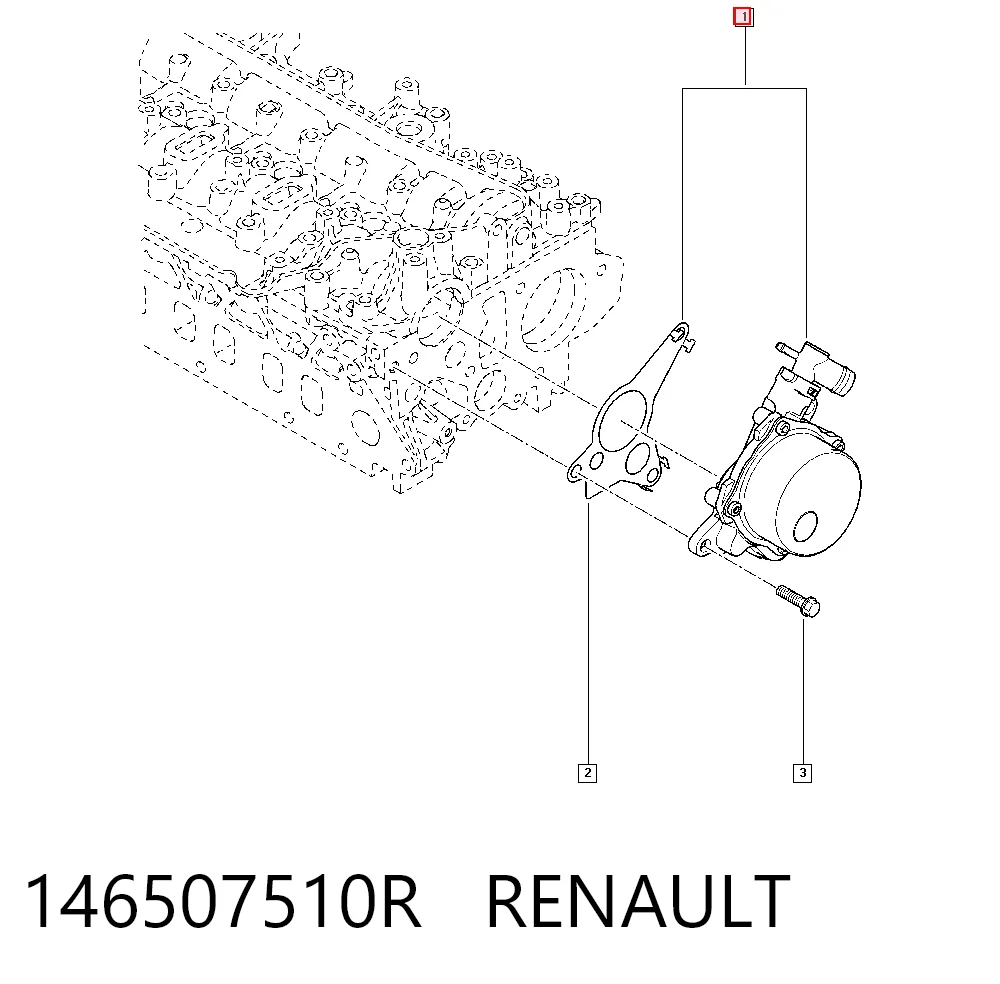 Do koszyka Pompa podciśnienia Renault Trafic III 
