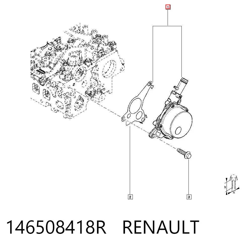 1682093280 Peugeot/Citroen Pompa podciśnienia