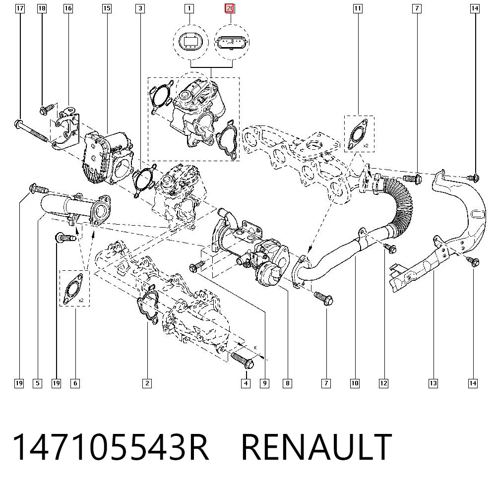 147105543R Renault (RVI)