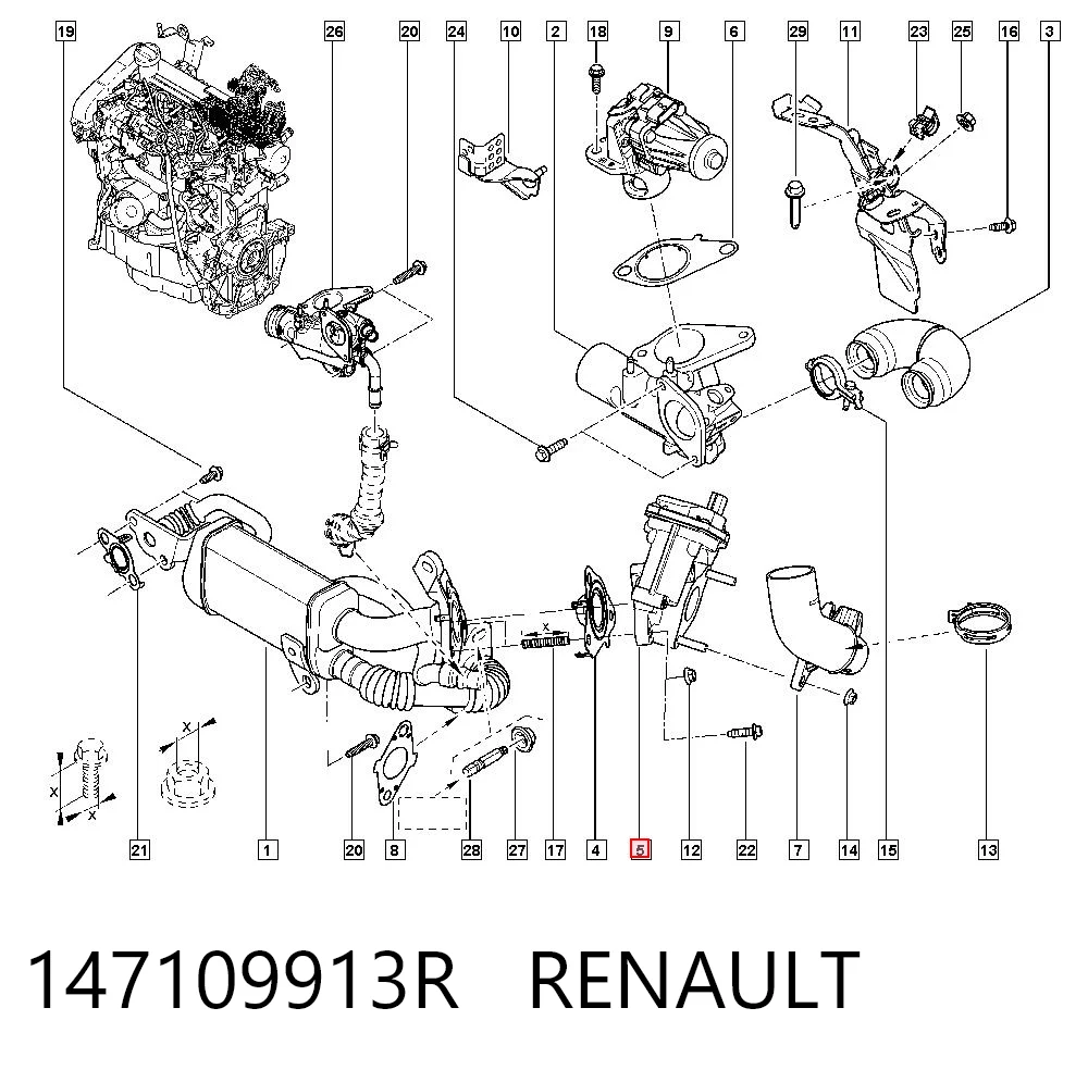 147109913R Renault (RVI)