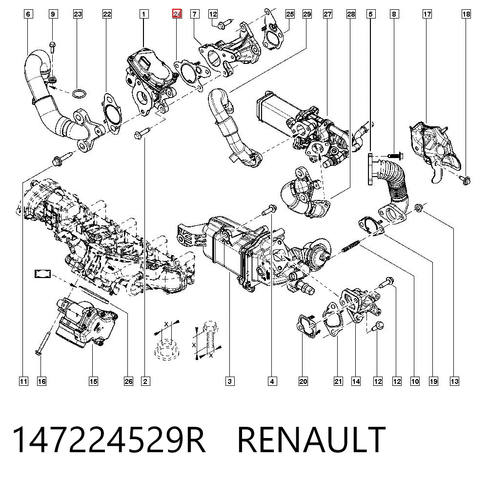 147224529R Renault (RVI)