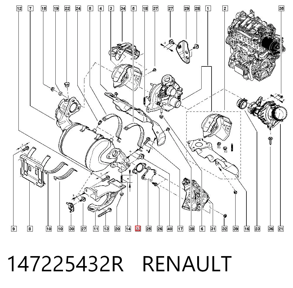 147225432R Renault (RVI)