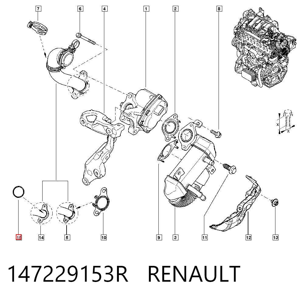 147229153R Renault (RVI)
