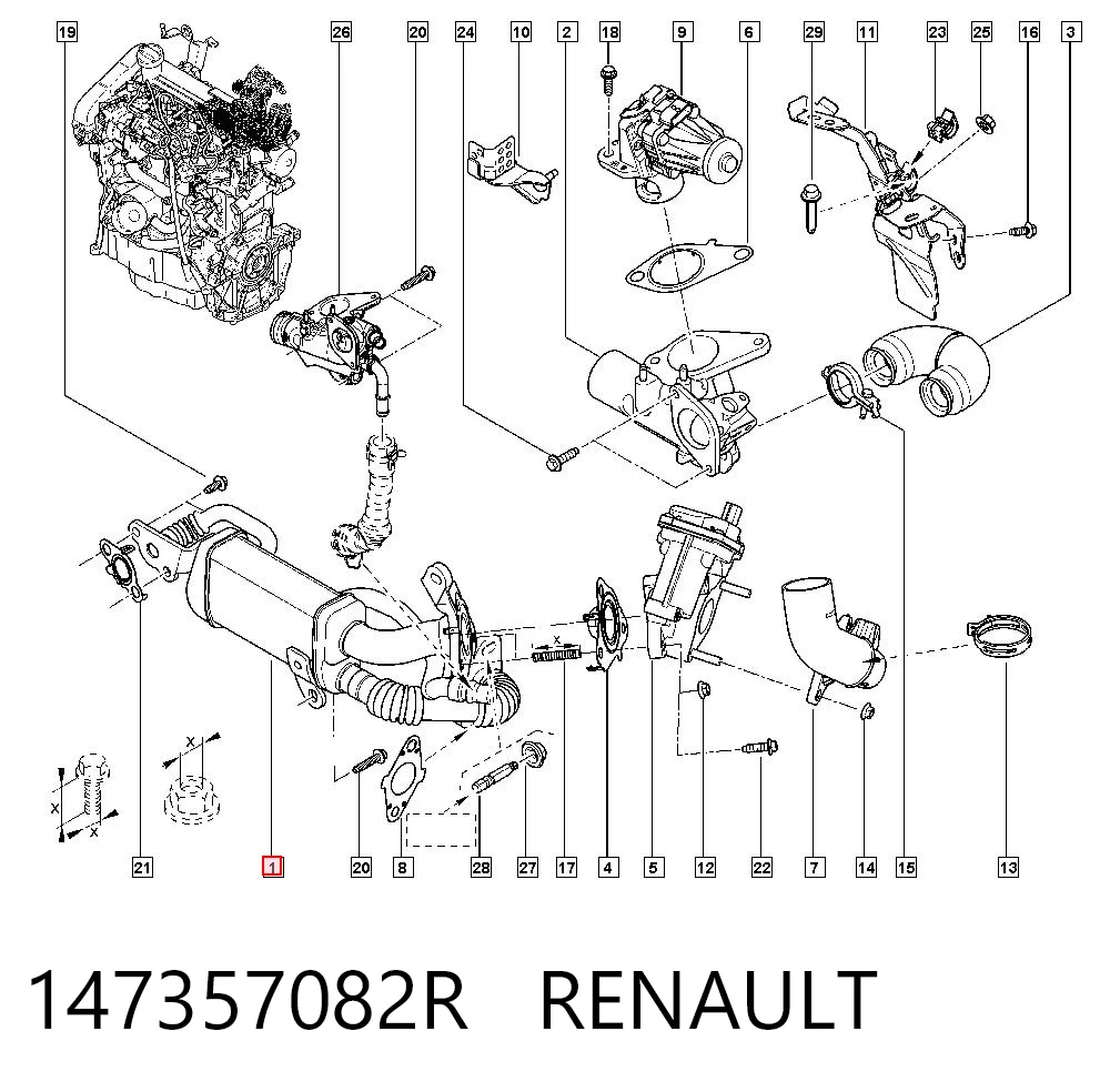 147357082R Renault (RVI)