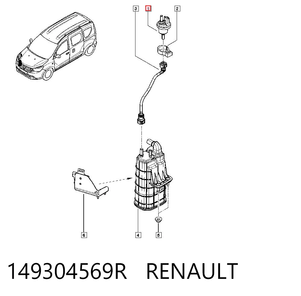 149304569R Renault (RVI) 