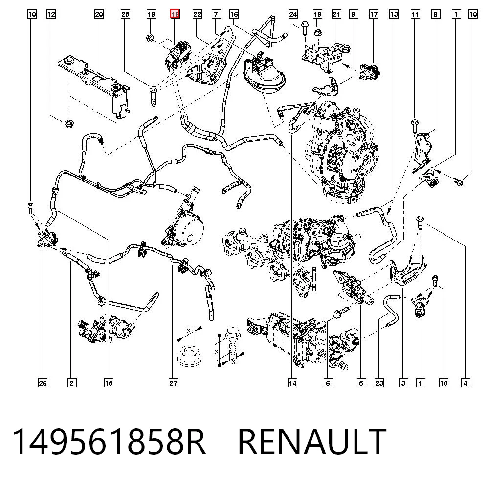 149561858R Renault (RVI)