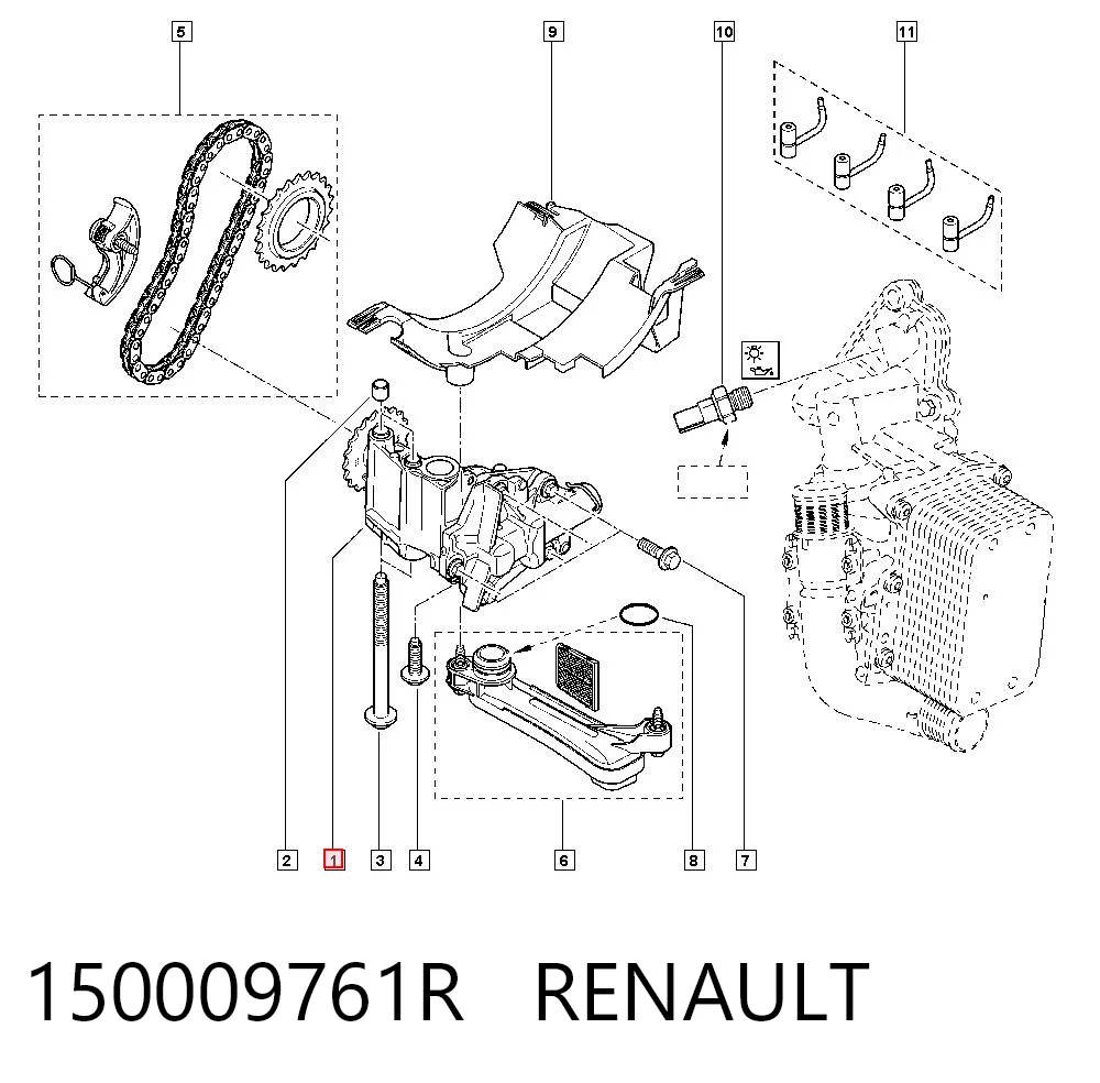 150009761R Renault (RVI)