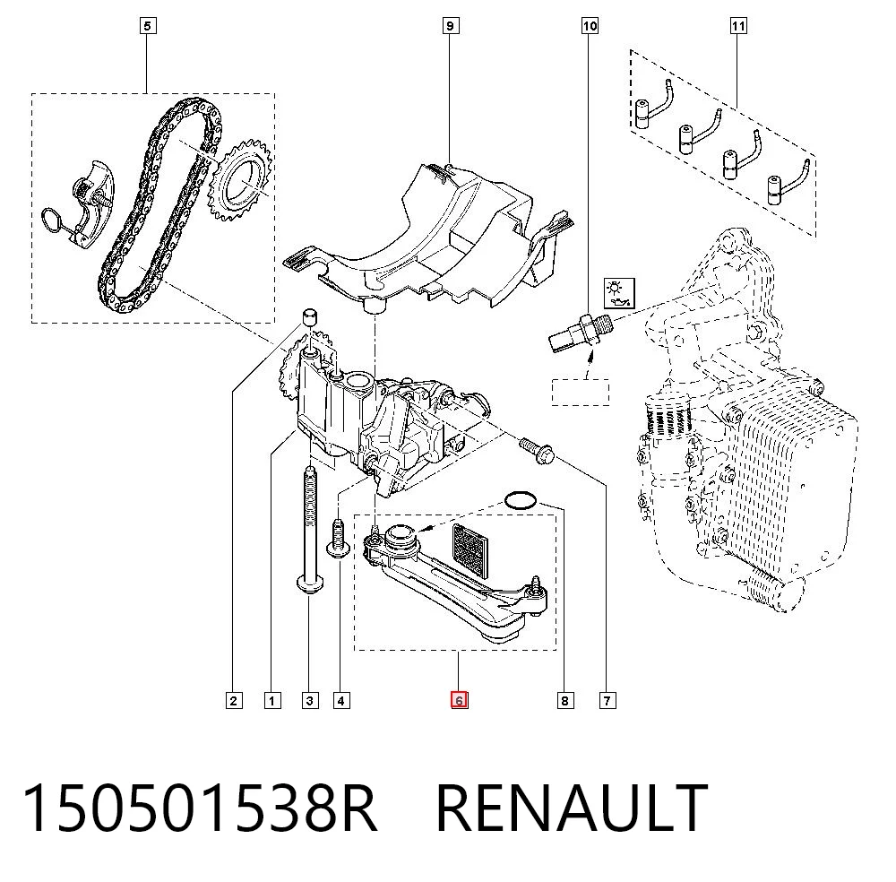 150501538R Renault (RVI)