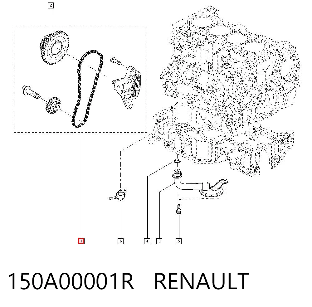 150A00001R Renault (RVI)