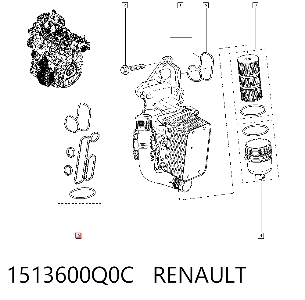 1513600Q0C Renault (RVI)