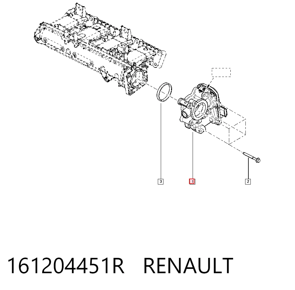 Przepustnica, komplet VAG 161206038R cena, od 44,27 USD