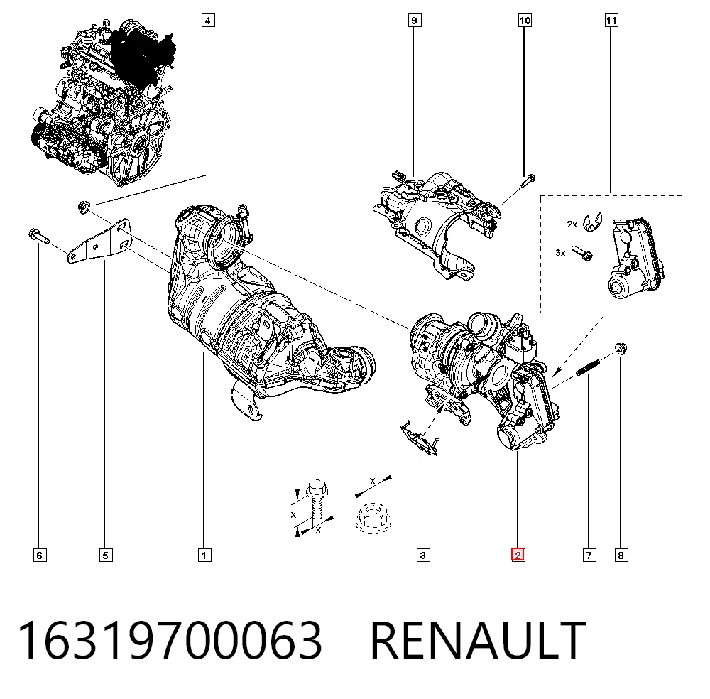  Turbina Renault CAPTUR 2
