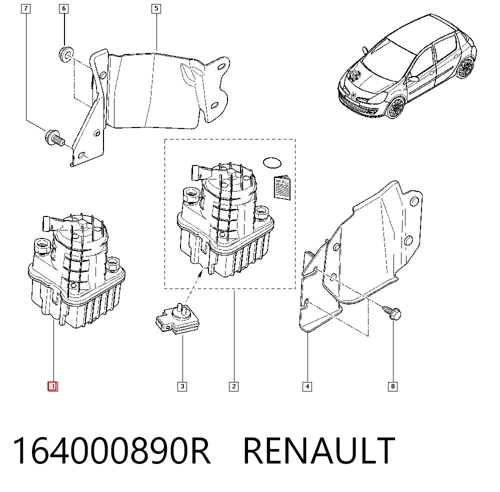 164000890R Renault (RVI)