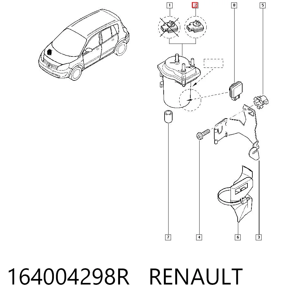 164004298R Renault (RVI)