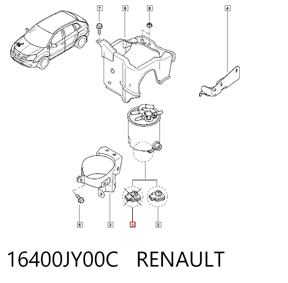 16400JY00C Renault (RVI)