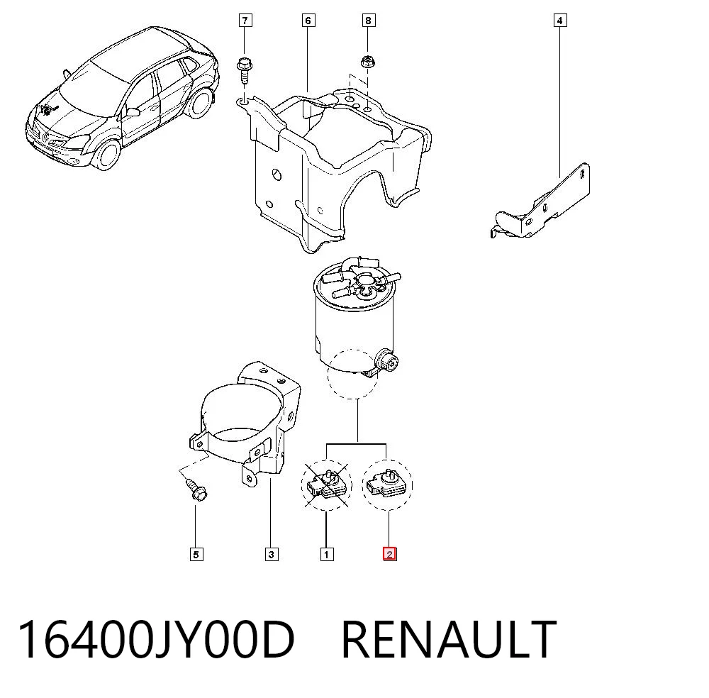 16400JY00D Renault (RVI)