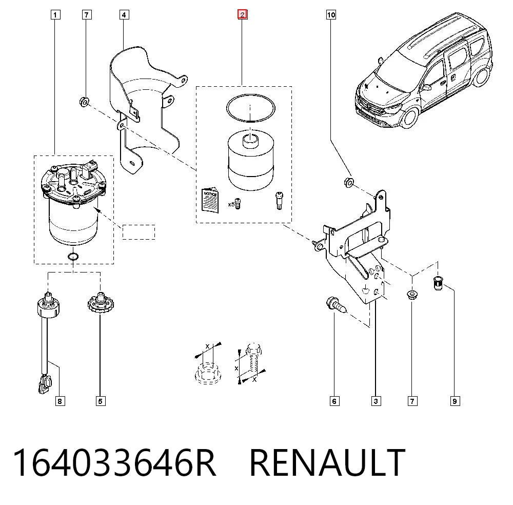 164033646R Renault (RVI)