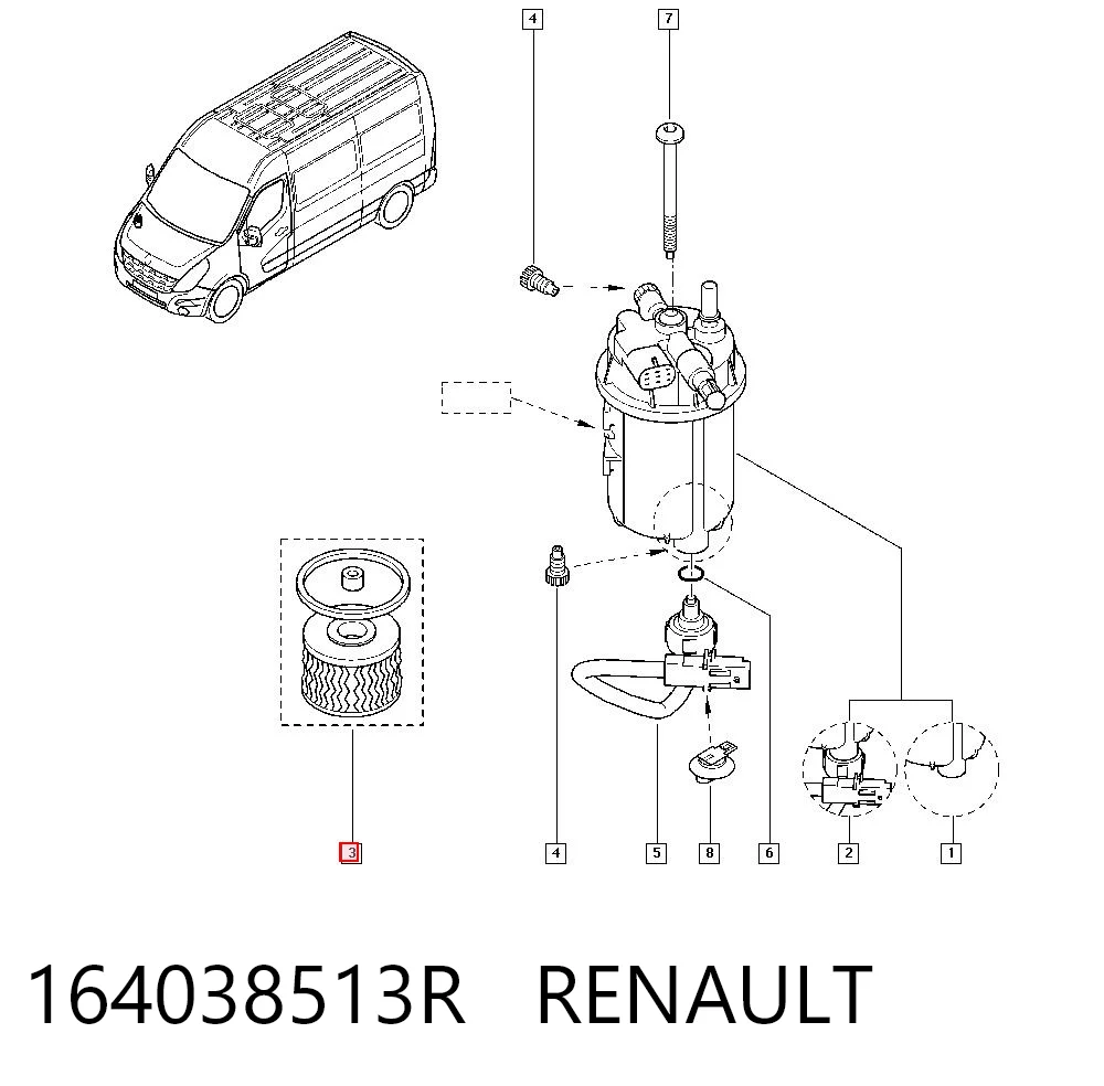 164038513R Renault (RVI)