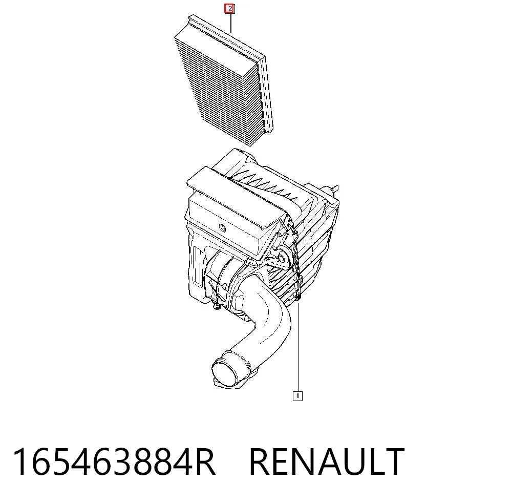 165463884R Renault (RVI)