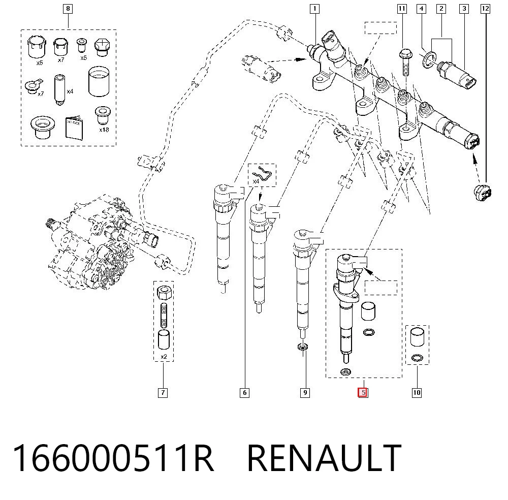 166000511R Renault (RVI)