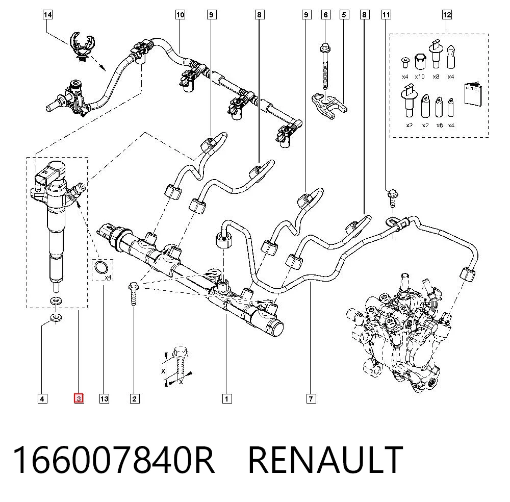 166007840R Renault (RVI)