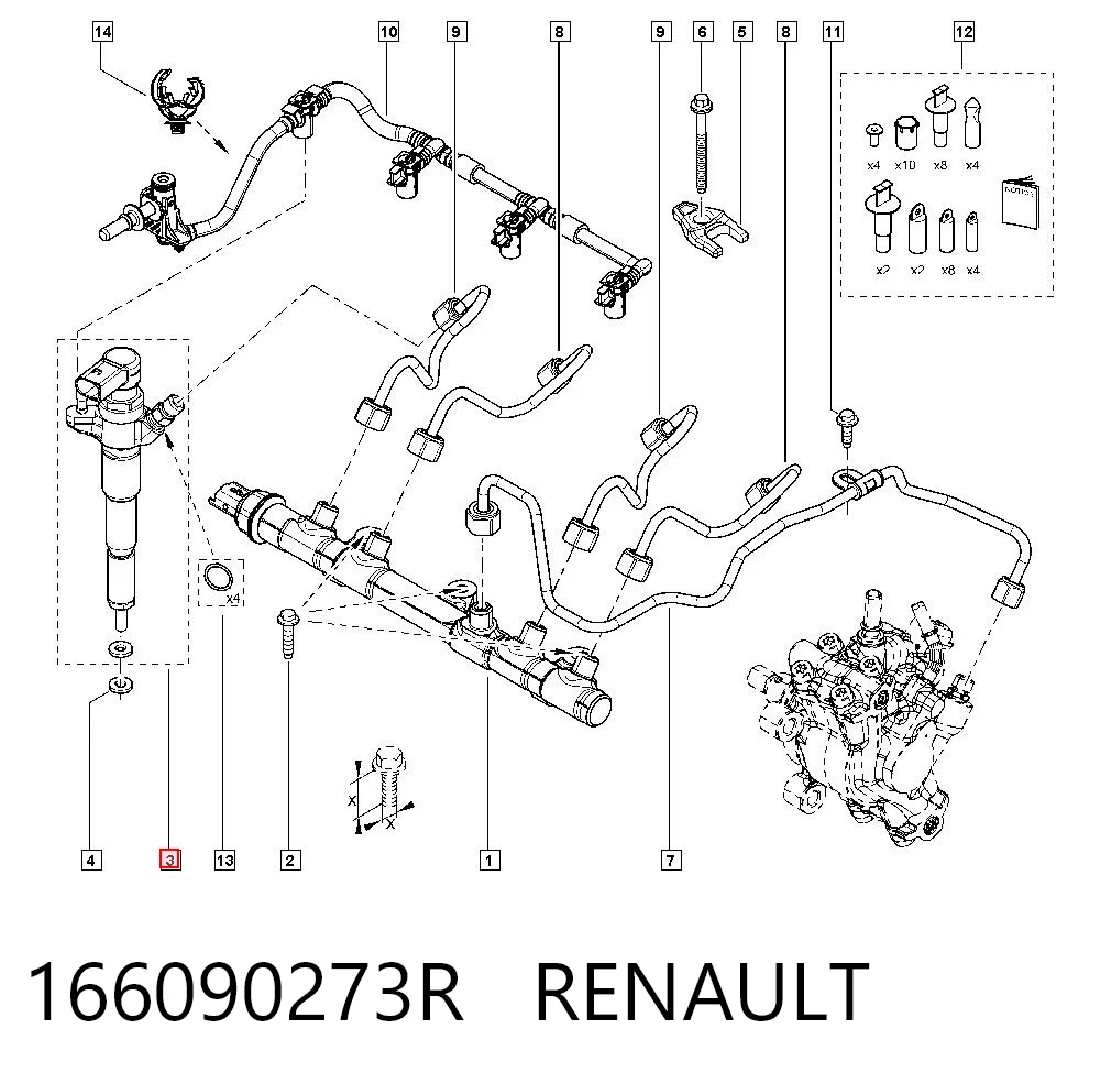166090273R Renault (RVI)
