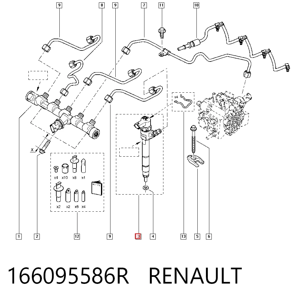 95518865 General Motors Wtryskiwacz paliwa