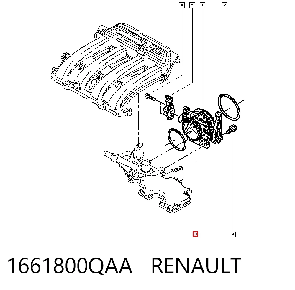 Uszczelka przepustnicy General Motors 91160188 cena, od 2,64 USD