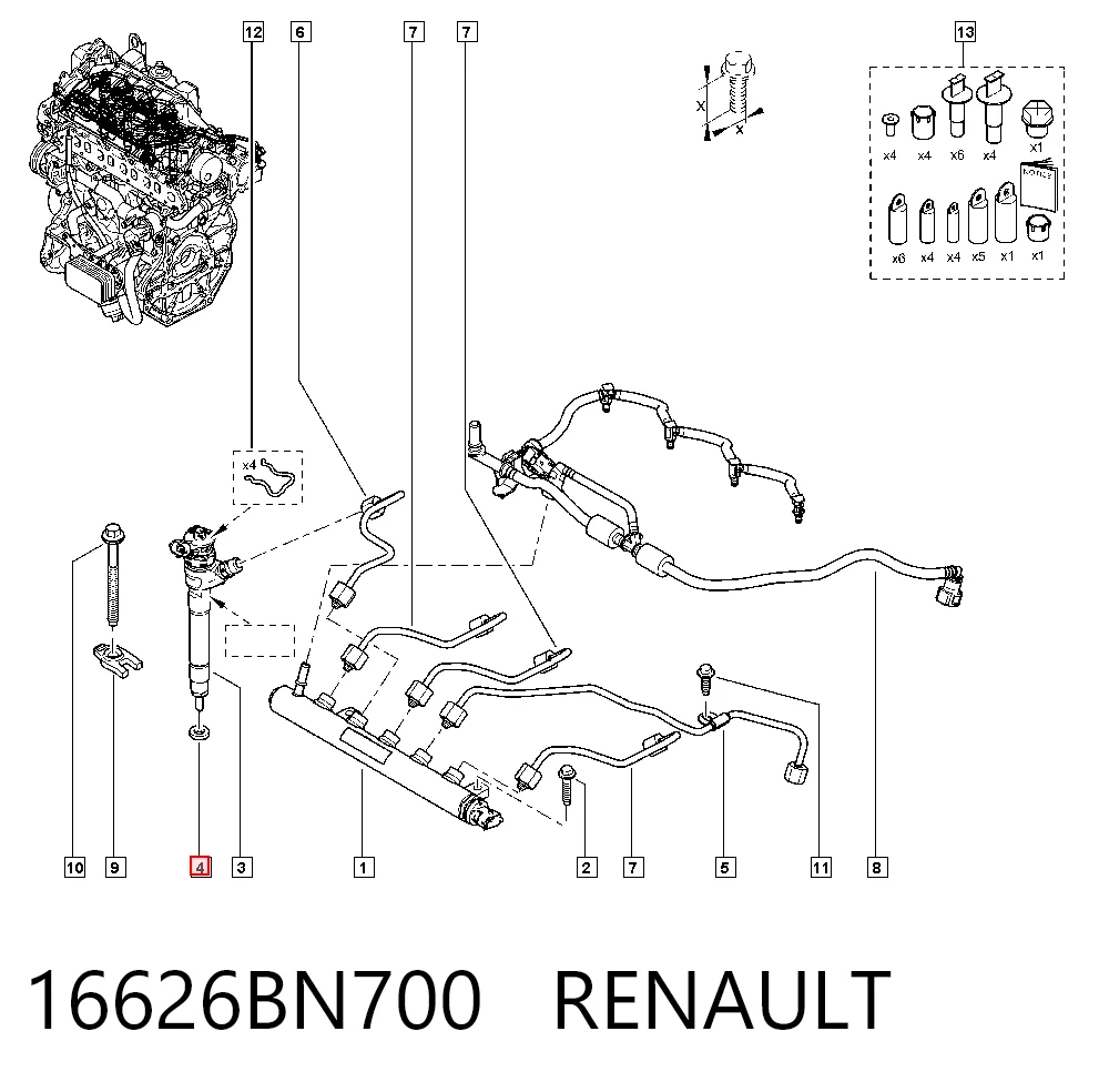 16626BN700 Renault (RVI)