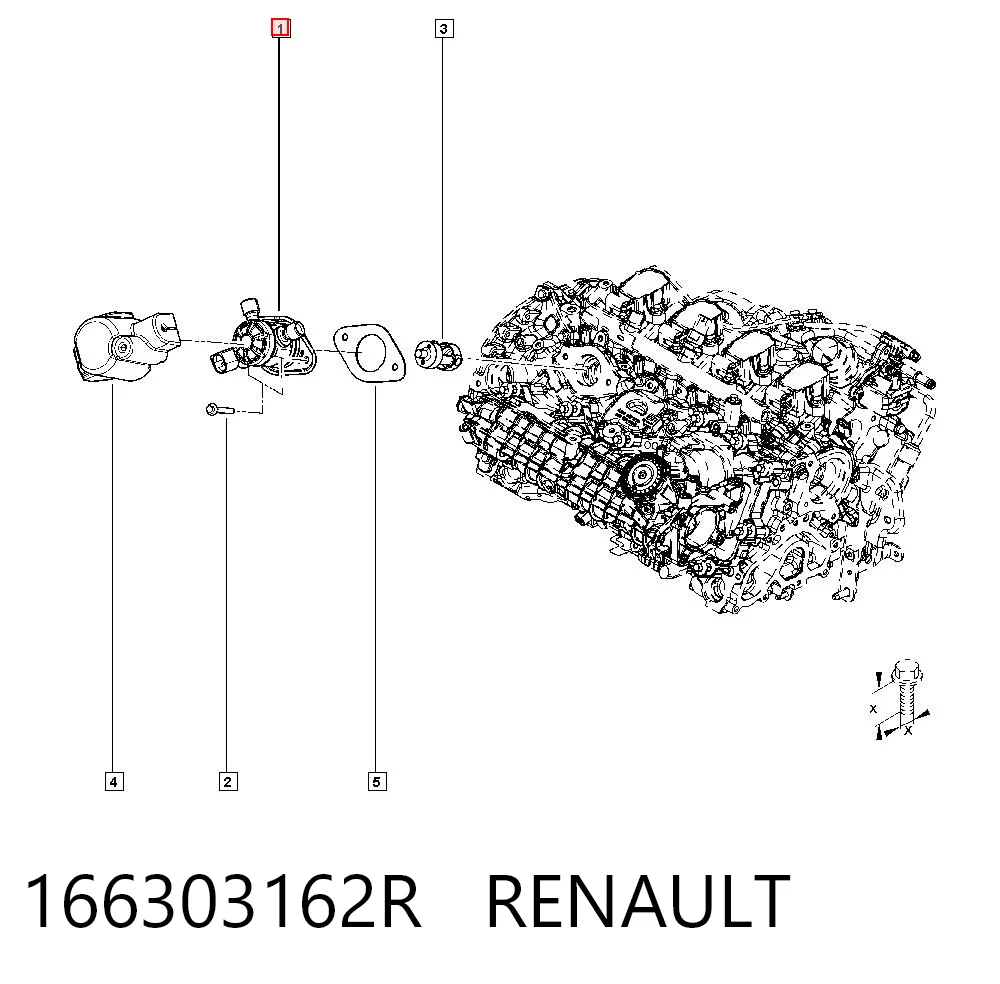 166303162R Renault (RVI) Pompa wtryskowa wysokiego ciśnienia