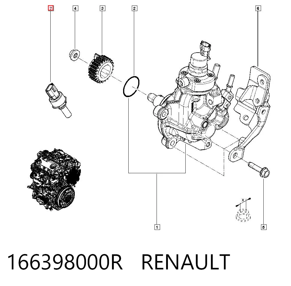 166398000R Renault (RVI)