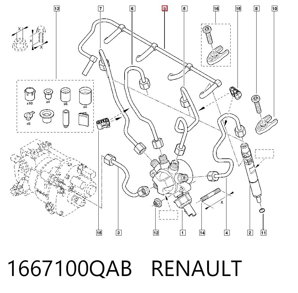 1667100QAB Renault (RVI)