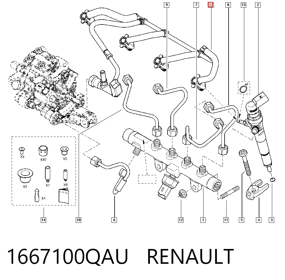 1667100QAU Renault (RVI)