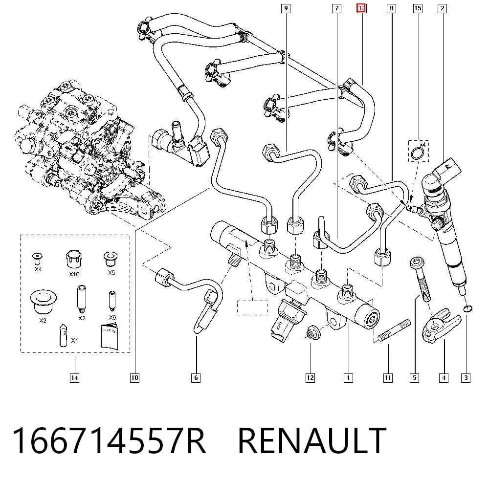 166714557R Renault (RVI)
