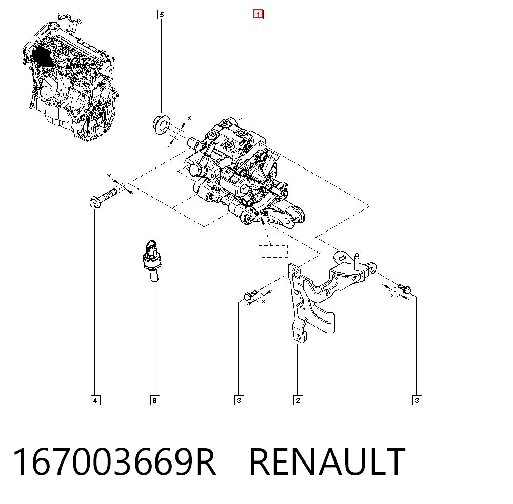 Pompa wtryskowa wysokiego ciśnienia Nissan Qashqai II