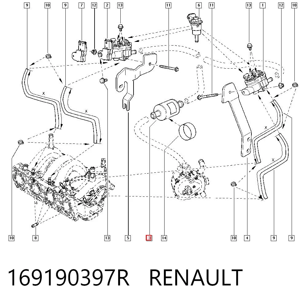 169190397R Renault (RVI)