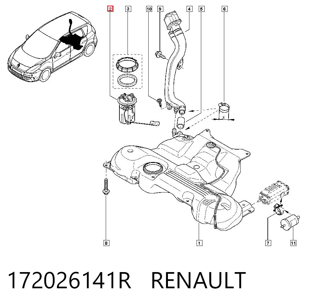 172026141R Renault (RVI)