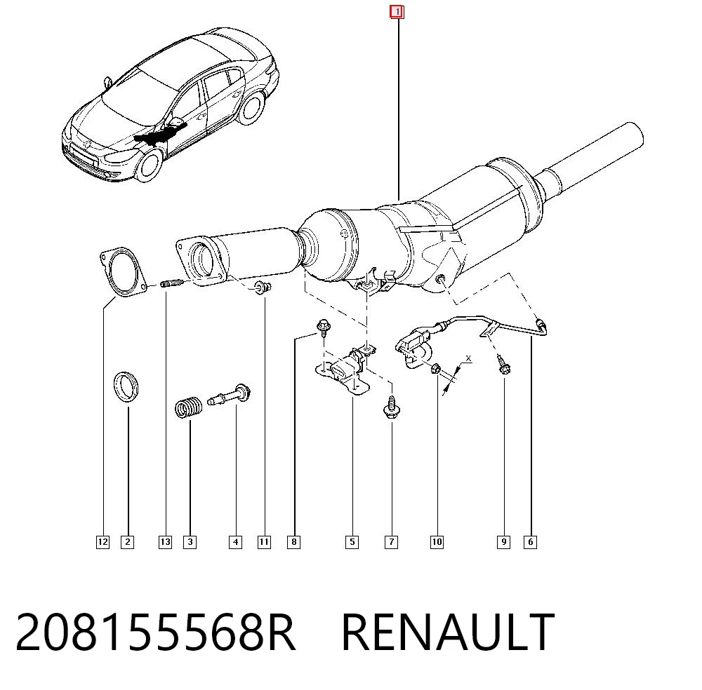 208155568R Renault (RVI)
