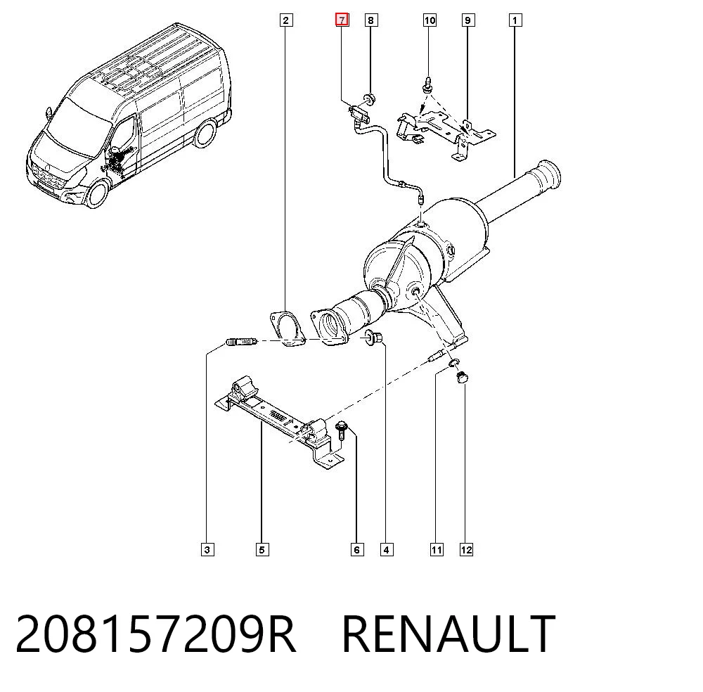208157209R Renault (RVI)