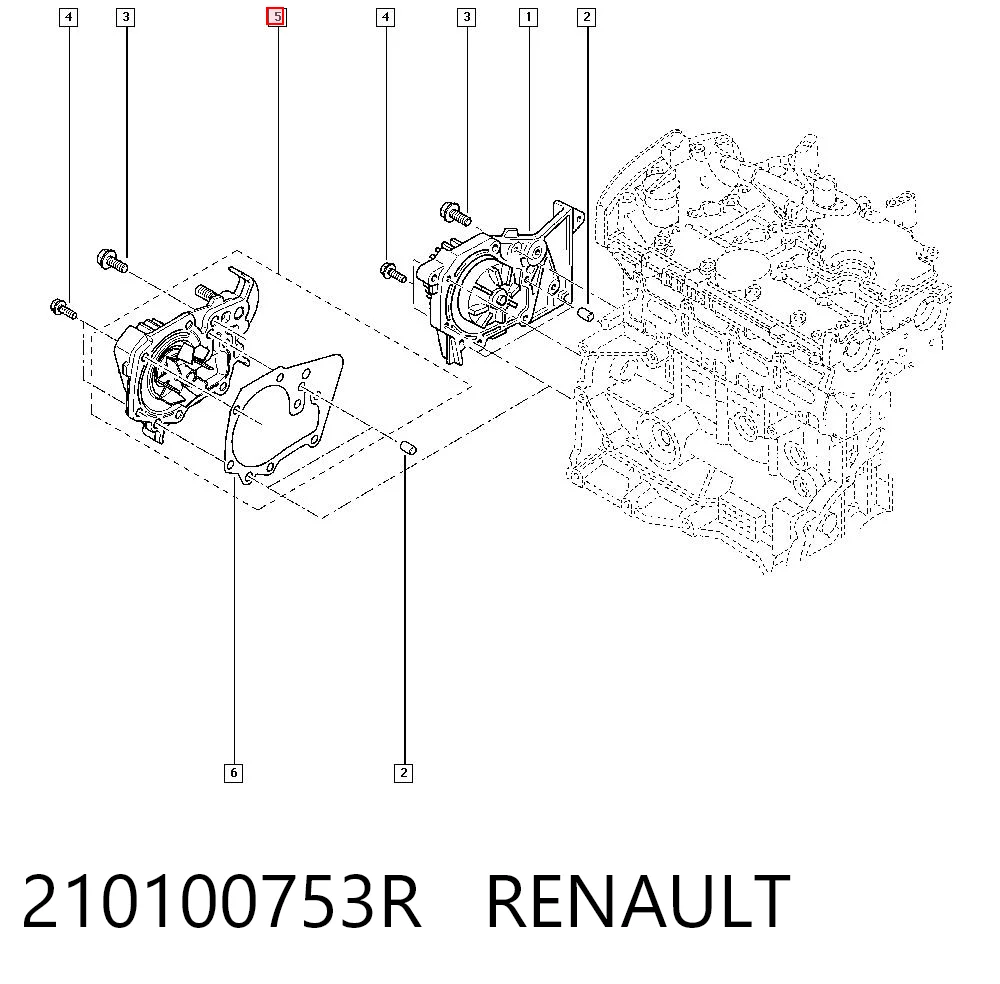 210100753R Renault (RVI)