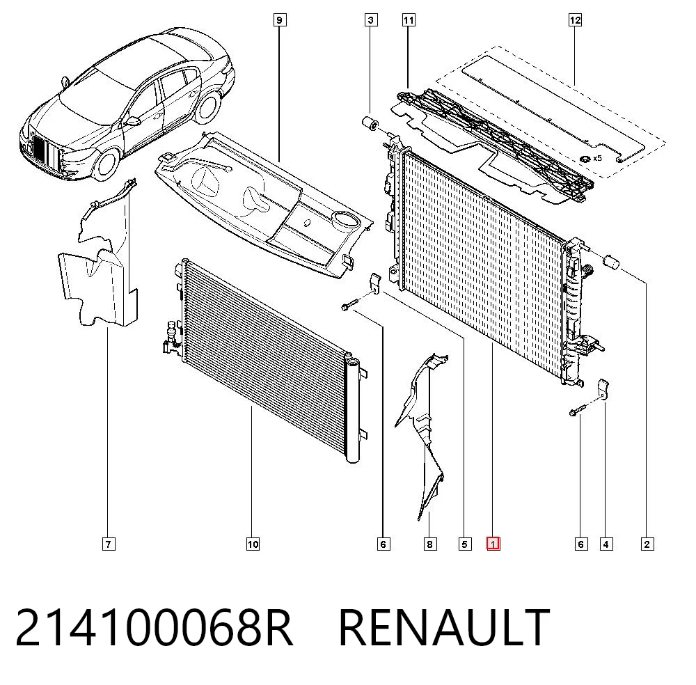 214100068R Renault (RVI)