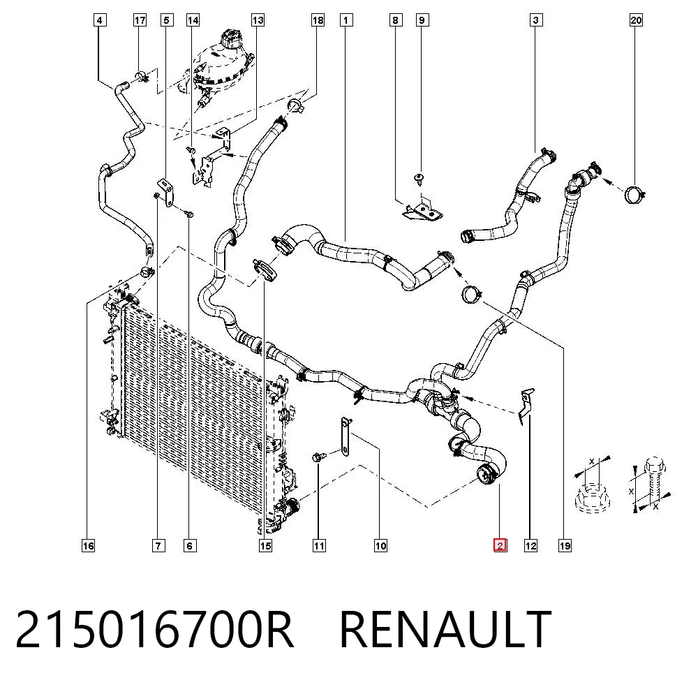 215016700R Renault (RVI)
