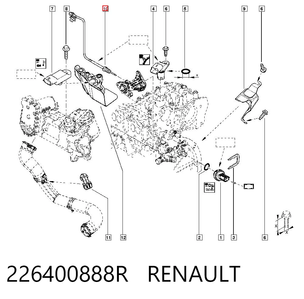 226400888R Renault (RVI)