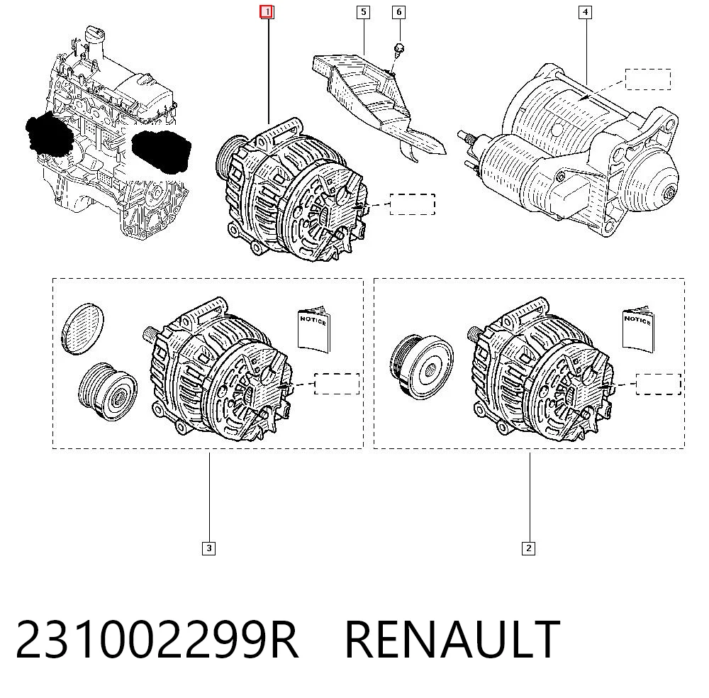 231002299R Renault (RVI)