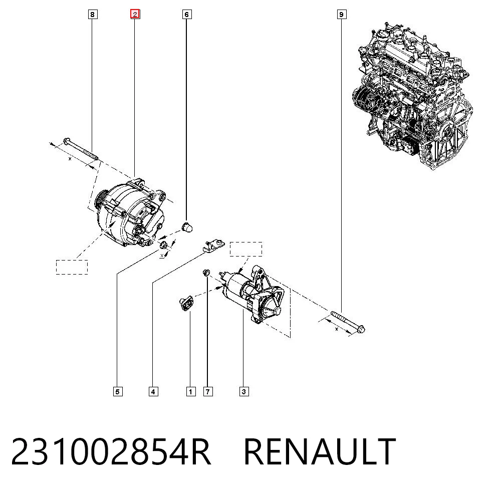 231002854R Renault (RVI)